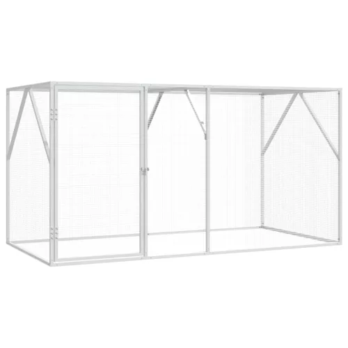 Madár kalitka Antracit 208 x 102 x 108 cm Horganyzott acél