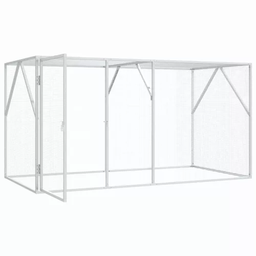 Madár kalitka Antracit 208 x 102 x 108 cm Horganyzott acél