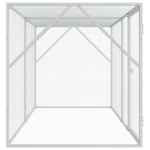 Madár kalitka Antracit 208 x 102 x 108 cm Horganyzott acél