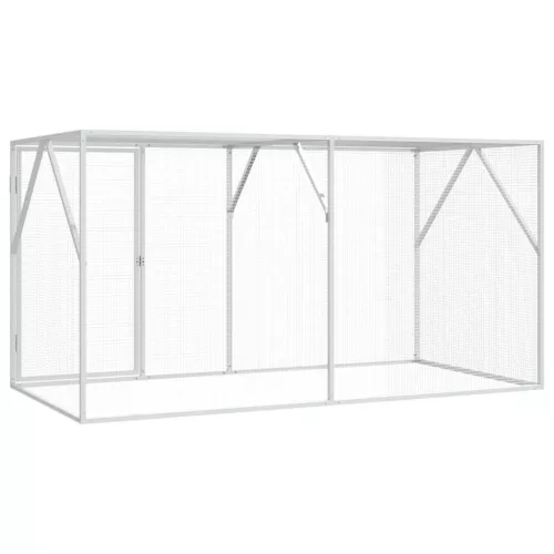 Madár kalitka Antracit 208 x 102 x 108 cm Horganyzott acél