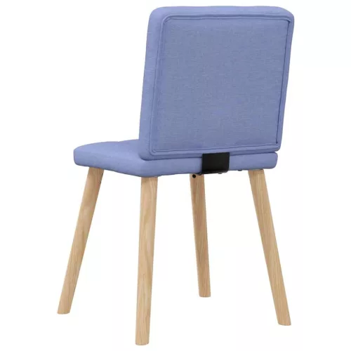 Étkezőszékek 2 db Jeans kék szövet