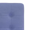 Étkezőszékek 2 db Jeans kék szövet