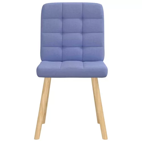 Étkezőszékek 2 db Jeans kék szövet