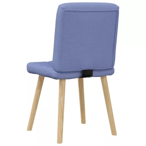 Étkezőszékek 2 db Jeans kék szövet