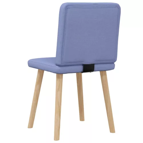 Étkezőszékek 2 db Jeans kék szövet