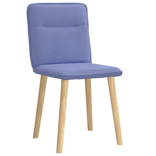 Étkezőszékek 2 db Jeans kék szövet