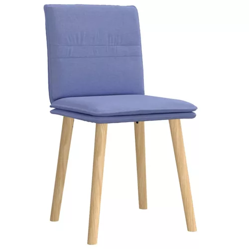 Étkezőszékek 2 db Jeans kék szövet