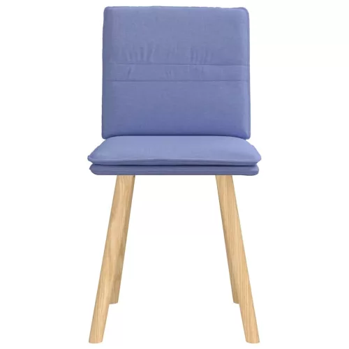Étkezőszékek 2 db Jeans kék szövet