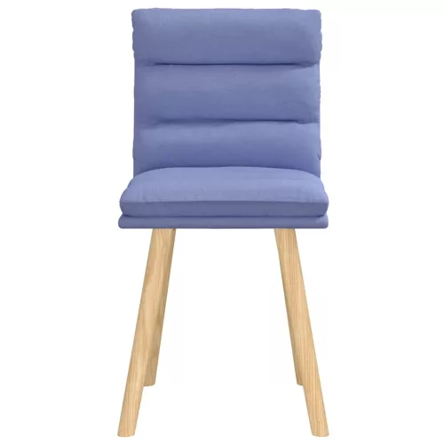 Étkezőszékek 2 db Jeans kék szövet