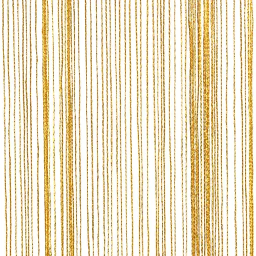 2 db arany zsinórfüggöny 100 x 250 cm