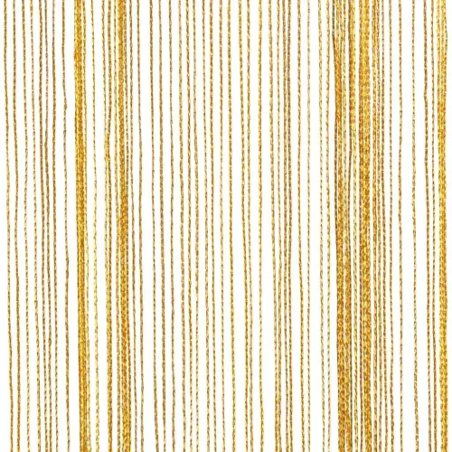 2 db arany zsinórfüggöny 140 x 250 cm