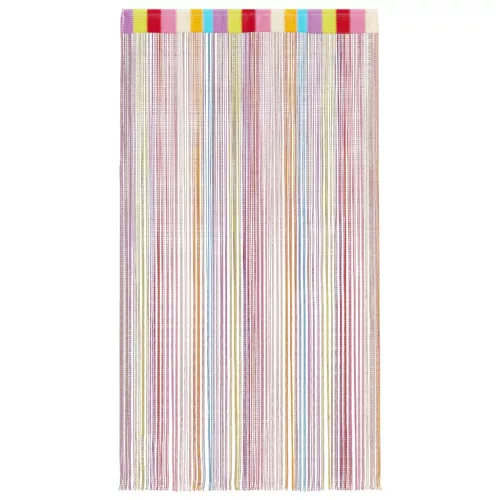 2 db többszínű zsinórfüggöny 100 x 250 cm
