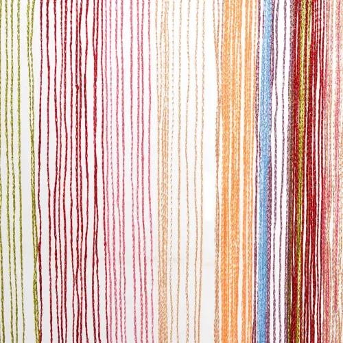 2 db többszínű zsinórfüggöny 100 x 250 cm
