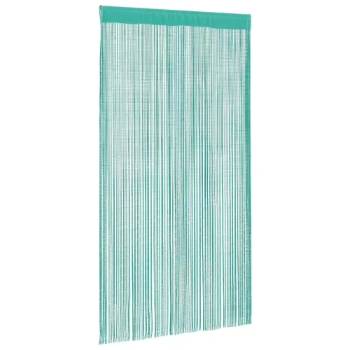 2 db türkiz zsinórfüggöny 100 x 250 cm