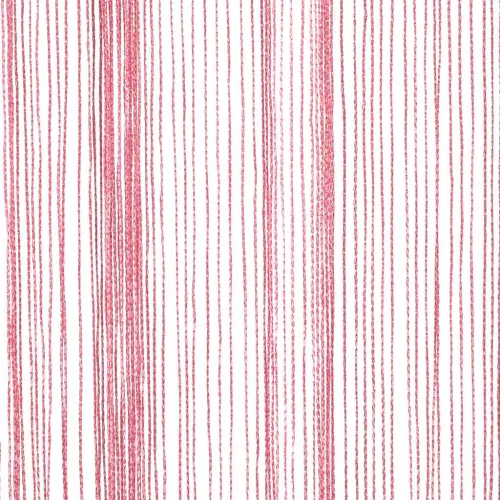 2 db rózsaszín zsinórfüggöny 140 x 250 cm