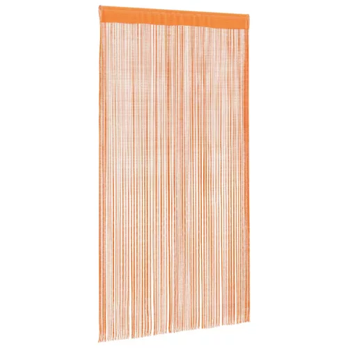 2 db narancssárga zsinórfüggöny 140 x 250 cm