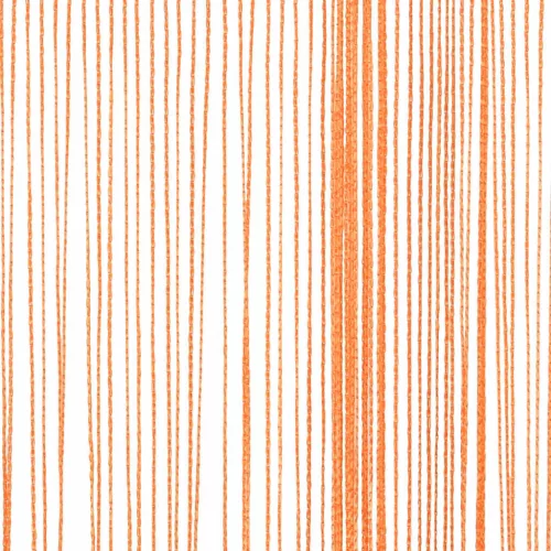 2 db narancssárga zsinórfüggöny 140 x 250 cm