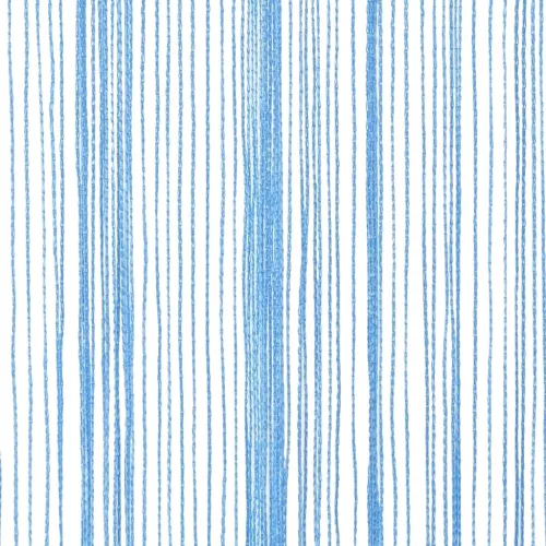 2 db világoskék zsinórfüggöny 100 x 250 cm