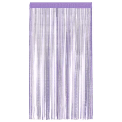 2 db lila zsinórfüggöny 100 x 250 cm