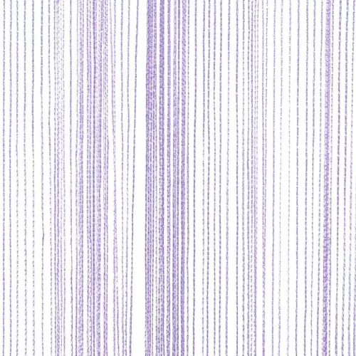 2 db lila zsinórfüggöny 100 x 250 cm