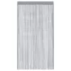 2 db világosszürke zsinórfüggöny 100 x 250 cm