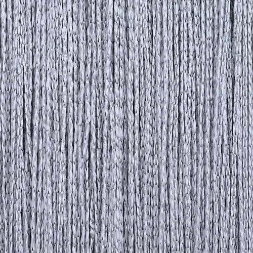 2 db világosszürke zsinórfüggöny 140 x 250 cm