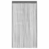 2 db antracit színű zsinóros függöny 100 x 250 cm