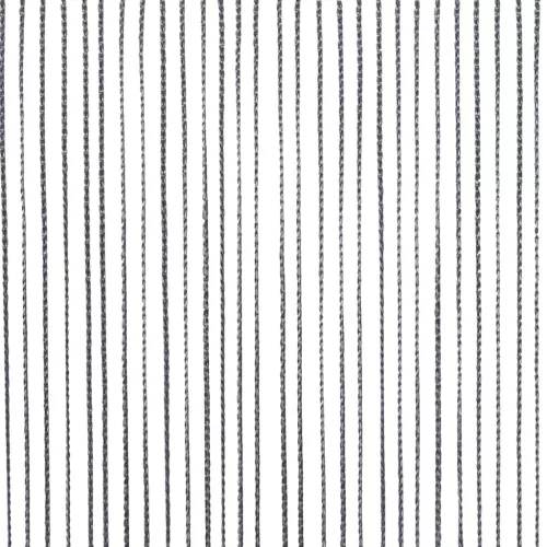 2 db antracit színű zsinóros függöny 140 x 250 cm