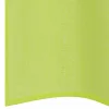 2 db almazöld fátyolfüggönyök rojtokkal 140x140 cm