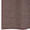2 db barna fátyolfüggönyök rojtokkal 140x260 cm