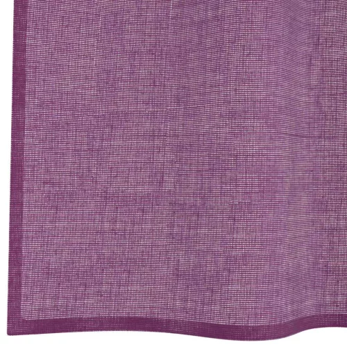 2 db lila fátyolfüggönyök rojtokkal 140x140 cm