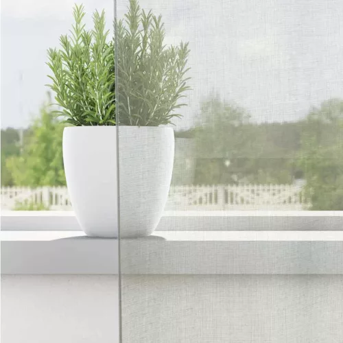 2 db világosszürke fátyolfüggönyök rojtokkal 140x140 cm
