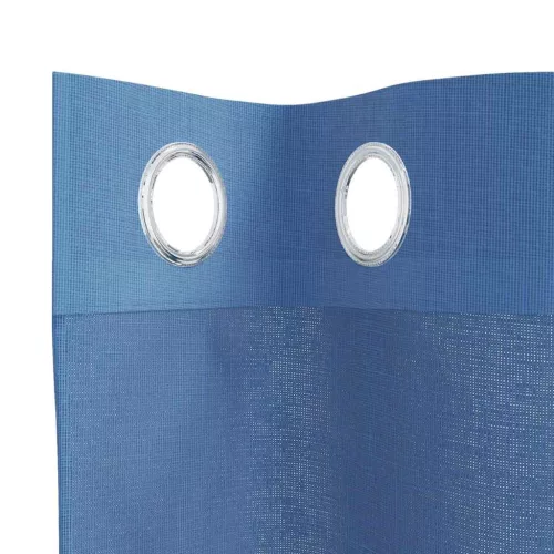 2 db királykék voile függönyök grommets