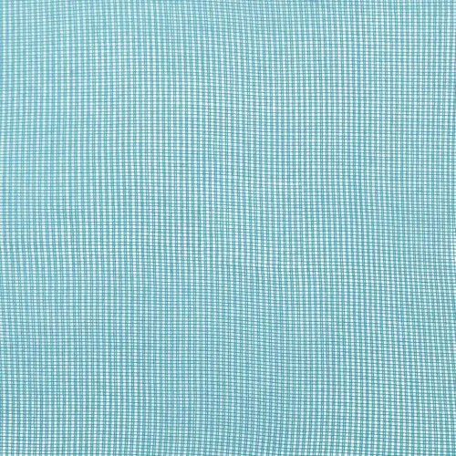 2 db türkizkékkel voile fátyolfüggönyök rojtokkal