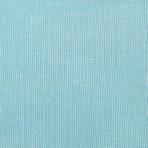 2 db türkizkékkel voile fátyolfüggönyök rojtokkal