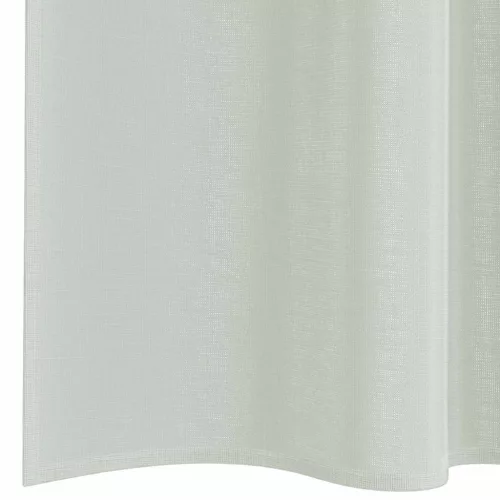 2 db világosszürke voile függönyök rúd zsebekkel