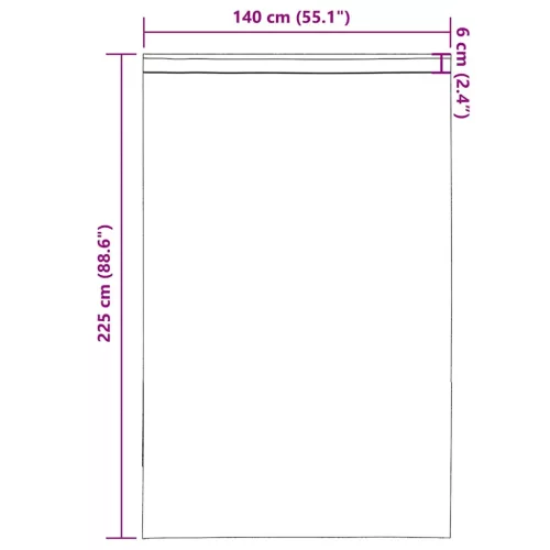 2 db terrakotta voile függönyök rúd zsebekkel