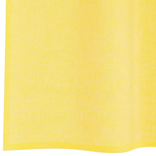 2 db sárga fátyolfüggönyök hurokkal 140x260 cm