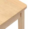 2 db természetes tömörfa gumiból bárszékek