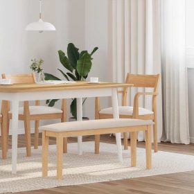 Tömörfa gumiból pad 110 cm