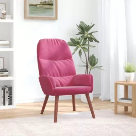 Bordó bársony pihenőfotel