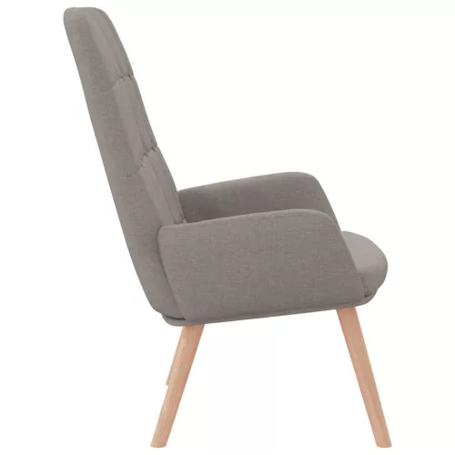 Tópszínű szövet pihenőfotel