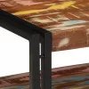 Dohányzóasztal többszínű 90x50x38cm tömörfa újrahasznosított fa