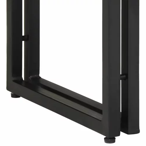 Konzolasztal fiókkal Barna 120 x 33 x 75 cm tömör akácfa