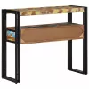 Konzolasztal Sokszínű 90 x 33 x 75 cm tömör újrahasznosított fa