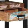 Konzolasztal Sokszínű 90 x 33 x 75 cm tömör újrahasznosított fa