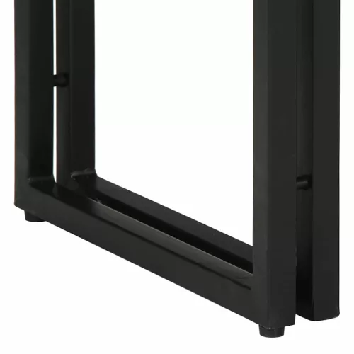 Konzolasztal Sokszínű 90 x 33 x 75 cm tömör újrahasznosított fa