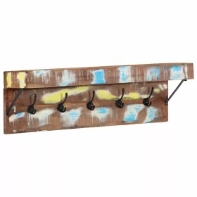   Kabáthorog Barna 73 x 19 x 23 cm Tömör újrahasznosított fa