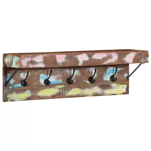 Kabáthorog Barna 73 x 19 x 23 cm Tömör újrahasznosított fa
