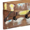 Kabáthorog Barna 73 x 19 x 23 cm Tömör újrahasznosított fa